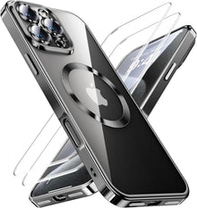 iPhone 16 Pro Hülle 3-in-1 mit Schutzfolie, Militärstandard, Starke