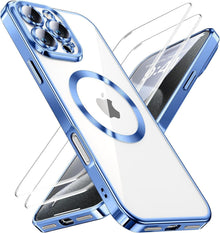 iPhone 16 Pro Hülle 3 in 1 mit Schutzfolie