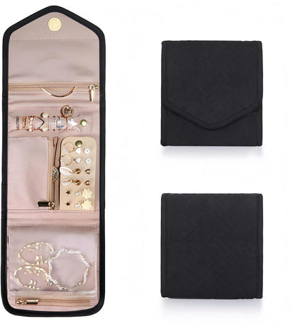 Schmuck Organizer Tasche für Reise Schmuckaufbewahrung Uhren Ohrring