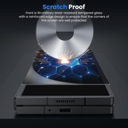 Samsung Galaxy Z Fold 6 Sichtschutz Schutzfolie 28 Degree Privacy