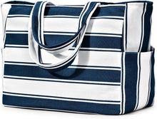 Geräumige Strandtasche mit Reißverschluss - Wasserabweisend & Faltbar