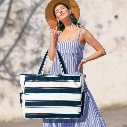 Strandtasche Tote Bag XXL Handtasche Reisetasche Wasserdicht Faltbar