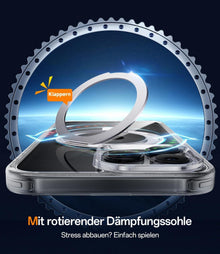 iPhone 16 Pro Max Hülle [Militärschutz] Stoßfest Dünn