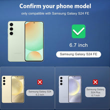 OMOTON Samsung Galaxy S24 FE Schutzfolie Panzerglas