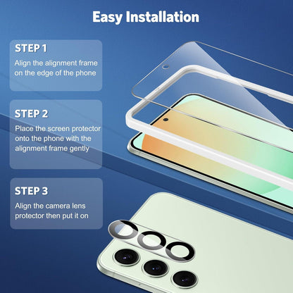 Schutzfolie Samsung Galaxy S24 FE Panzer Schutz Glas Kameraschutz