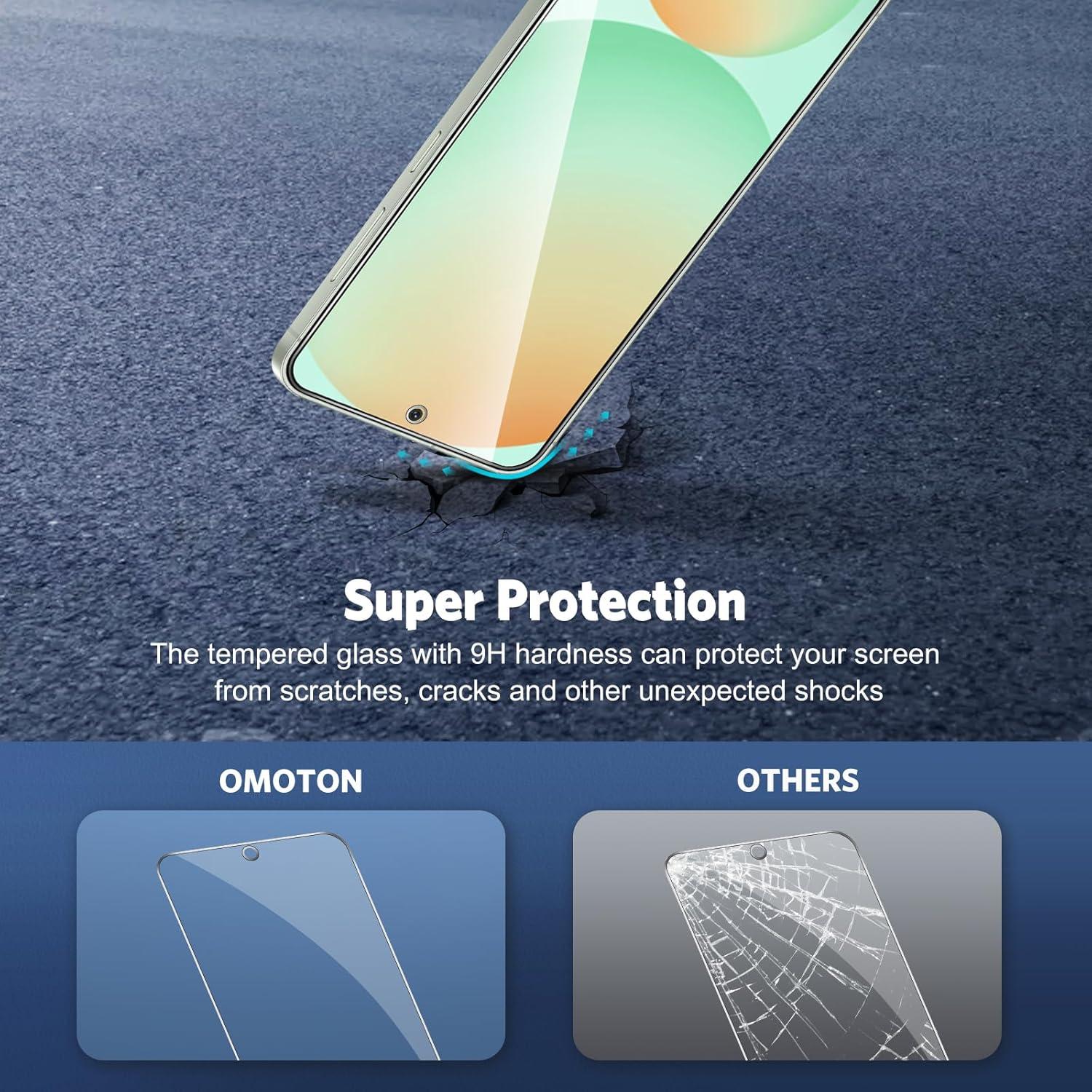Schutzfolie Samsung S24 FE Panzer Glas 3 Stück Kameraschutz 2 Stück