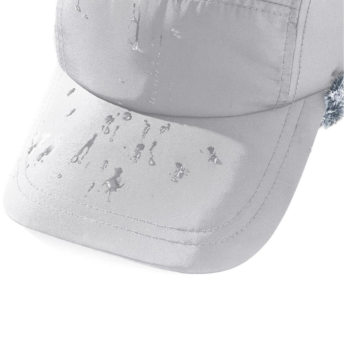 Winter Trappermütze Herren Damen Warm Plüschgefüttert