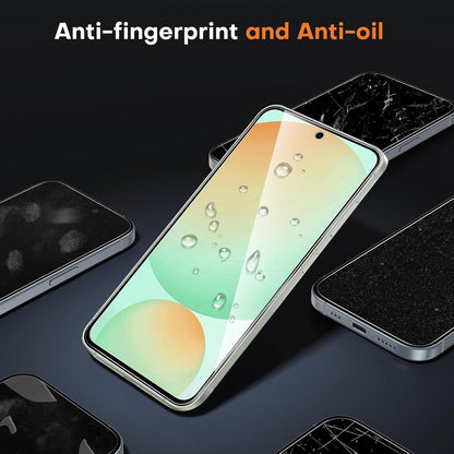 Panzer Schutz Glas Samsung Galaxy S24 FE 3 Stk HD Displayschutzfolie