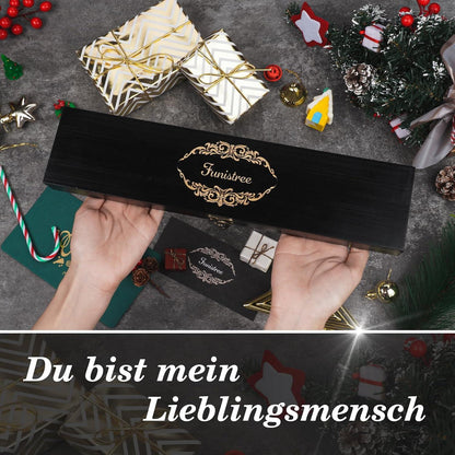 Aktualisiertes Damast Küchenmesser Valentinstag Geschenk für Ihn