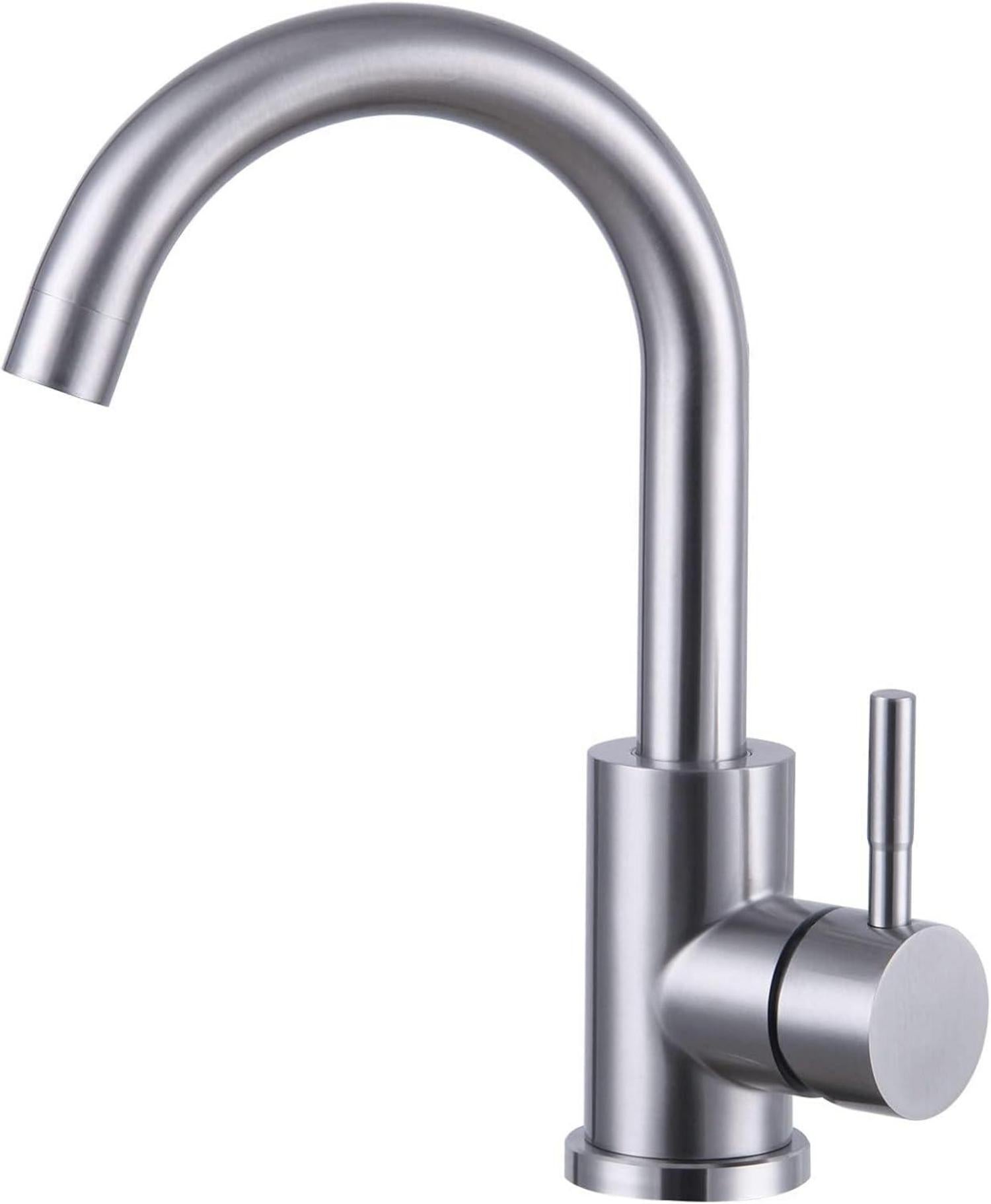 Moderne Gebürstete Wasserhahn Bad 360° drehbar Waschtischarmatur