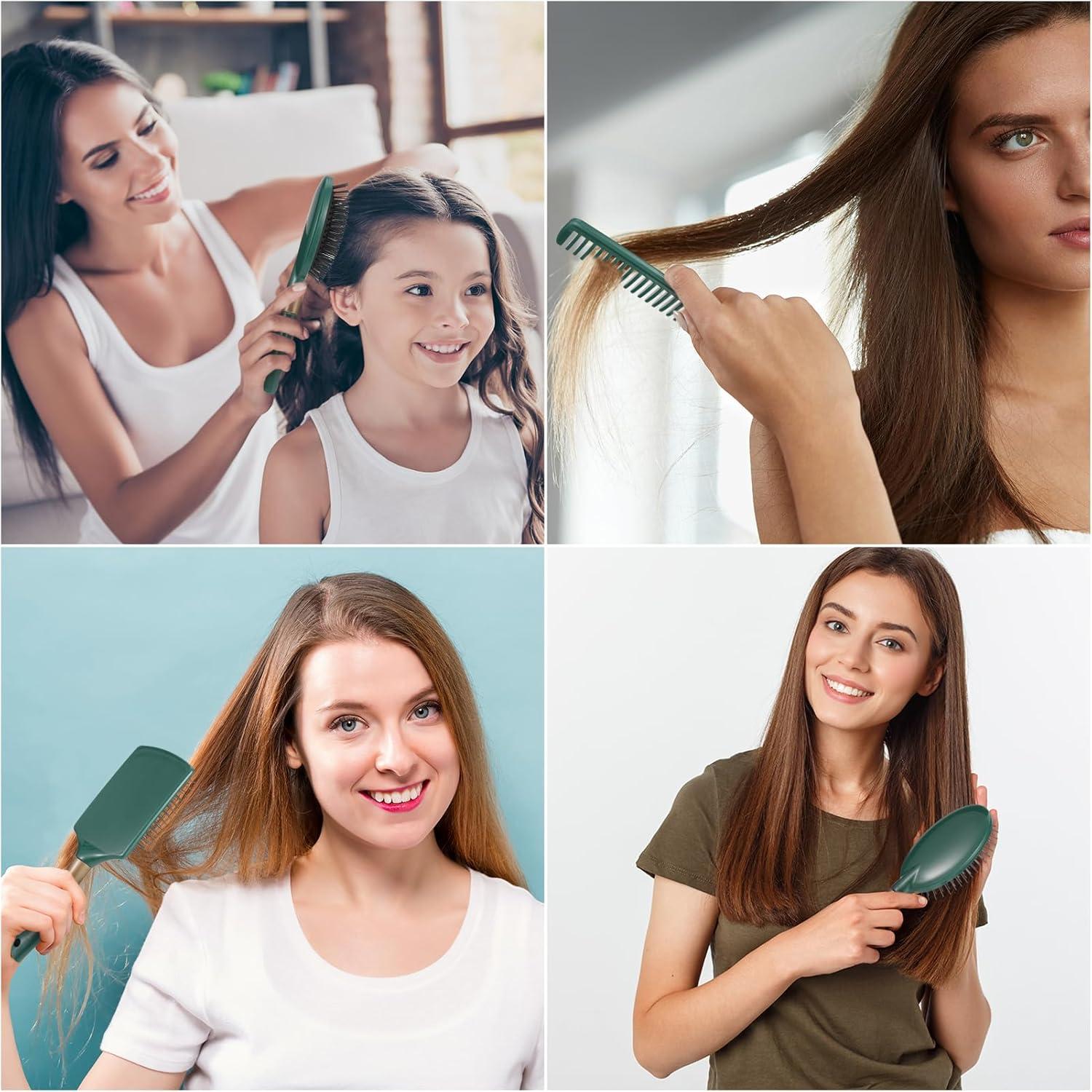 5er Set Haarbürsten Massage Anti-Statik Stylingbürste für alle
