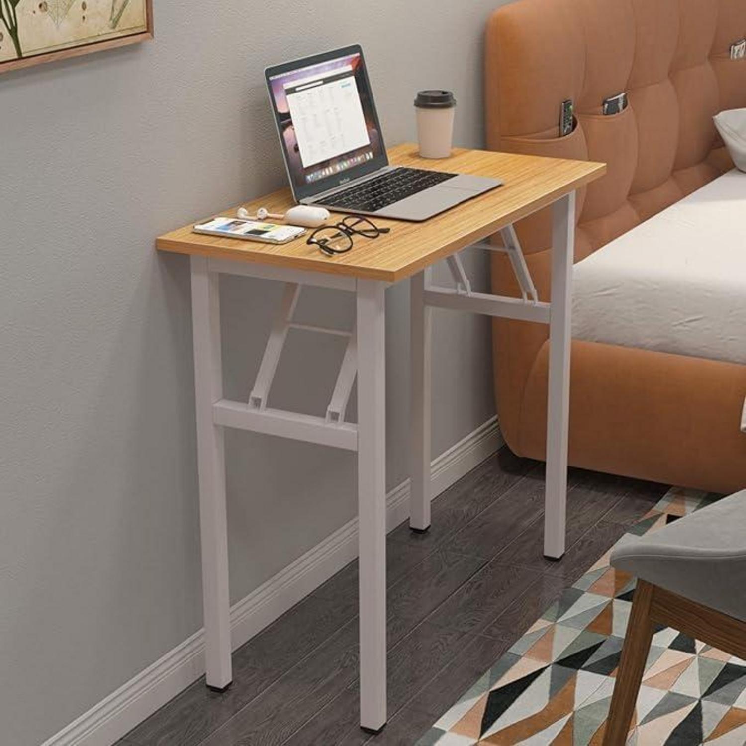 Klapptisch Schreibtisch Computertisch PC Tisch Holz Bürotisch 80x40CM