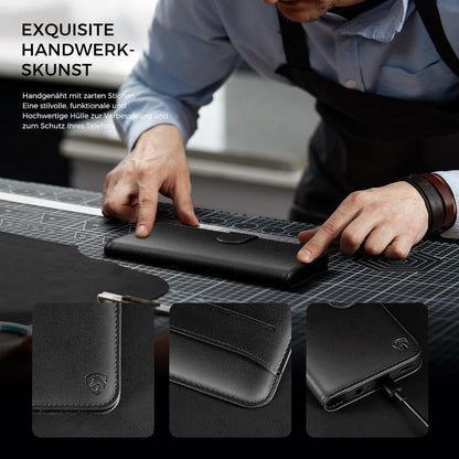 EASDNB Samsung Galaxy A53 5G Handyhülle Premium Leder Wallet