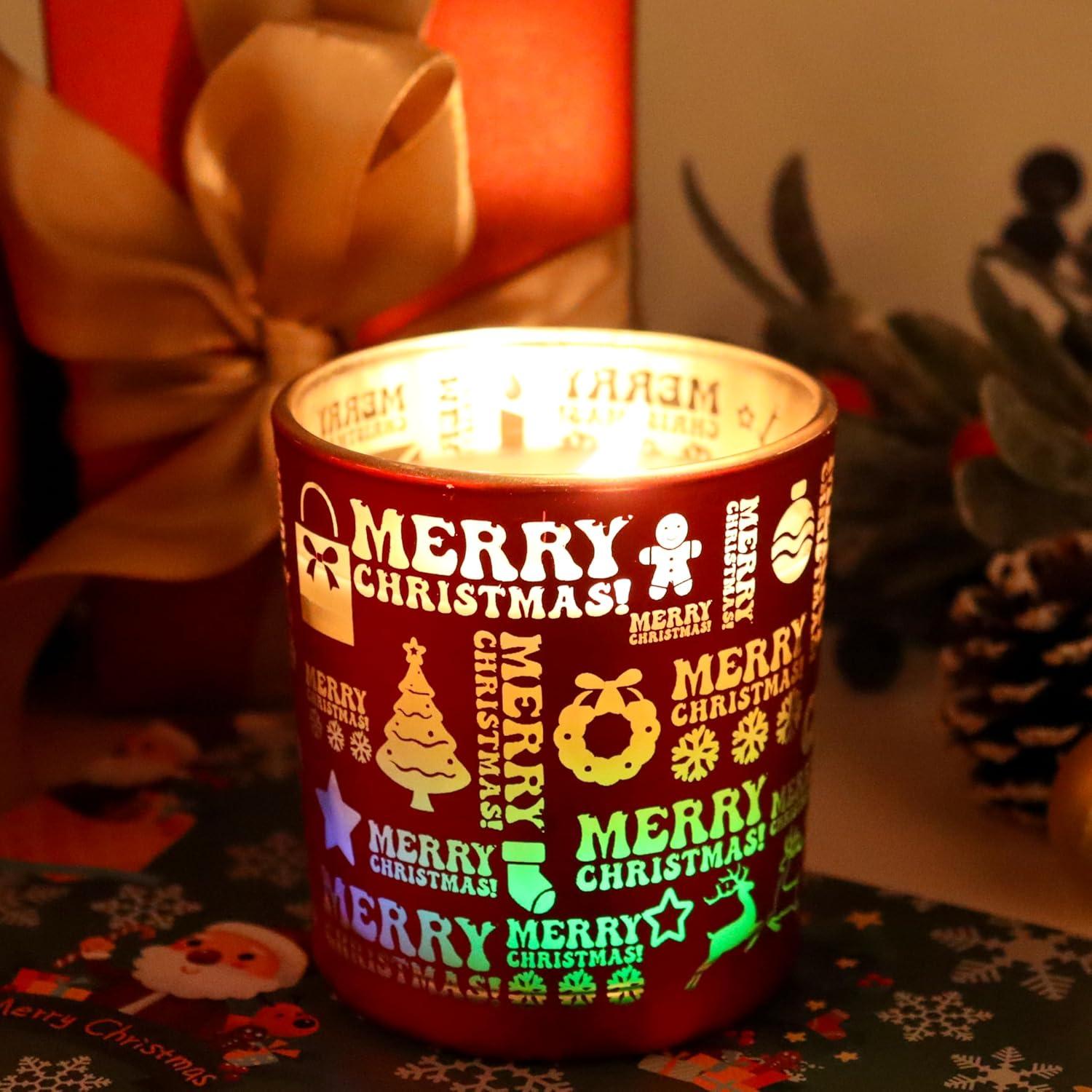 Weihnachtskerze Duftkerze Geschenk für Frauen 150g hochwertig in Box