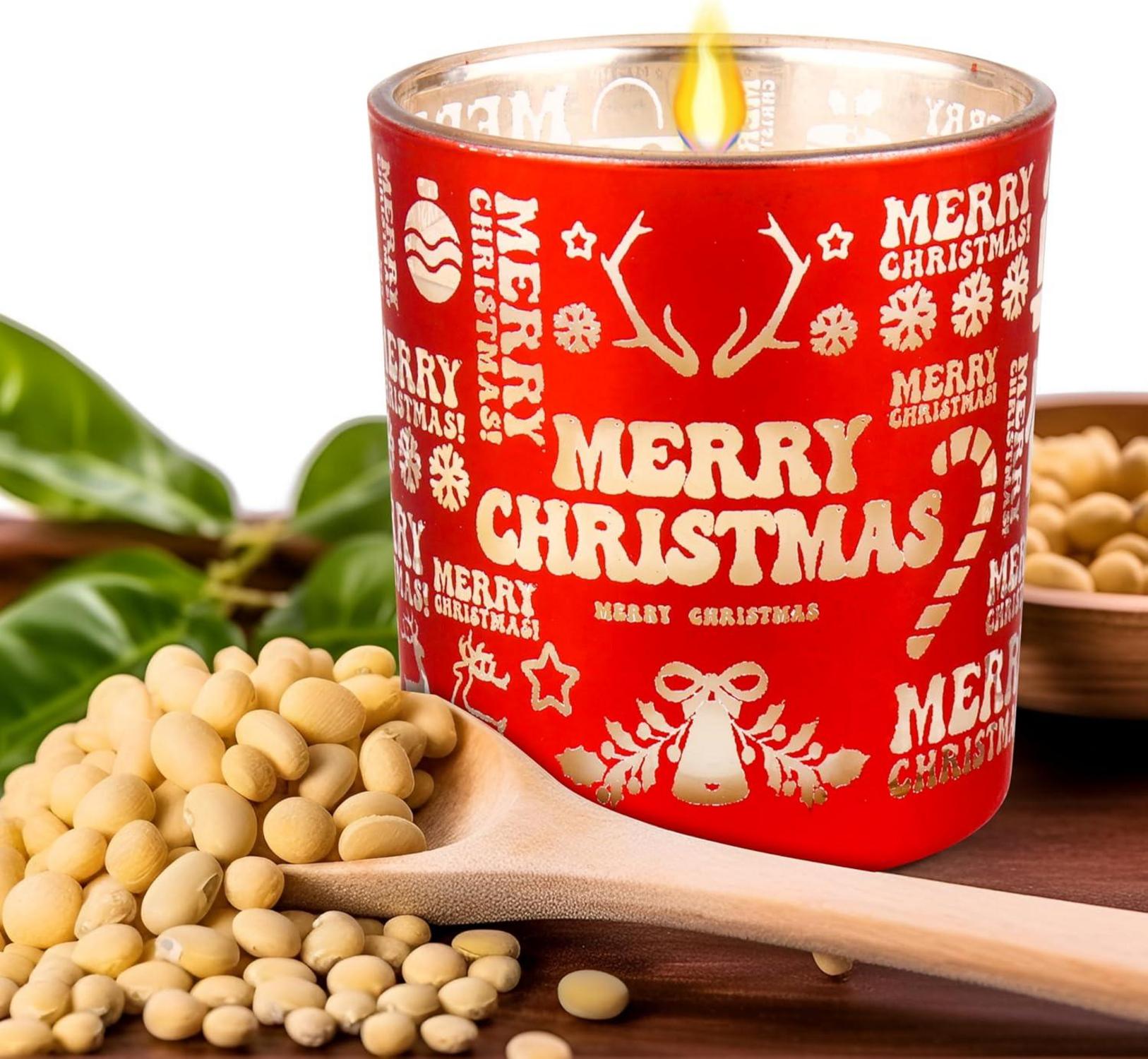Duftkerze Weihnachten Weihnachtskerzen Geschenk Frauen Mama Freundin