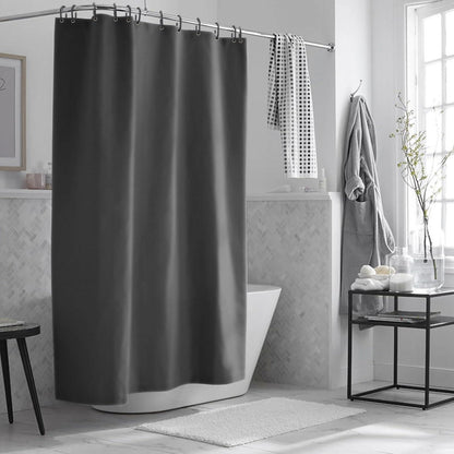 Duschvorhang Dark Grau 120x200 cm Anti-schimmel Wasserdicht Badezimmer