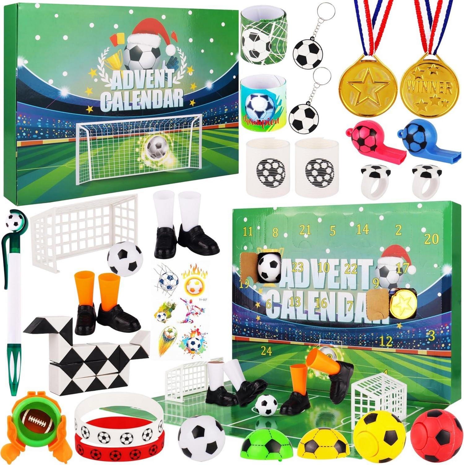 Kinder Fußball Adventskalender mit 24 Überraschungen