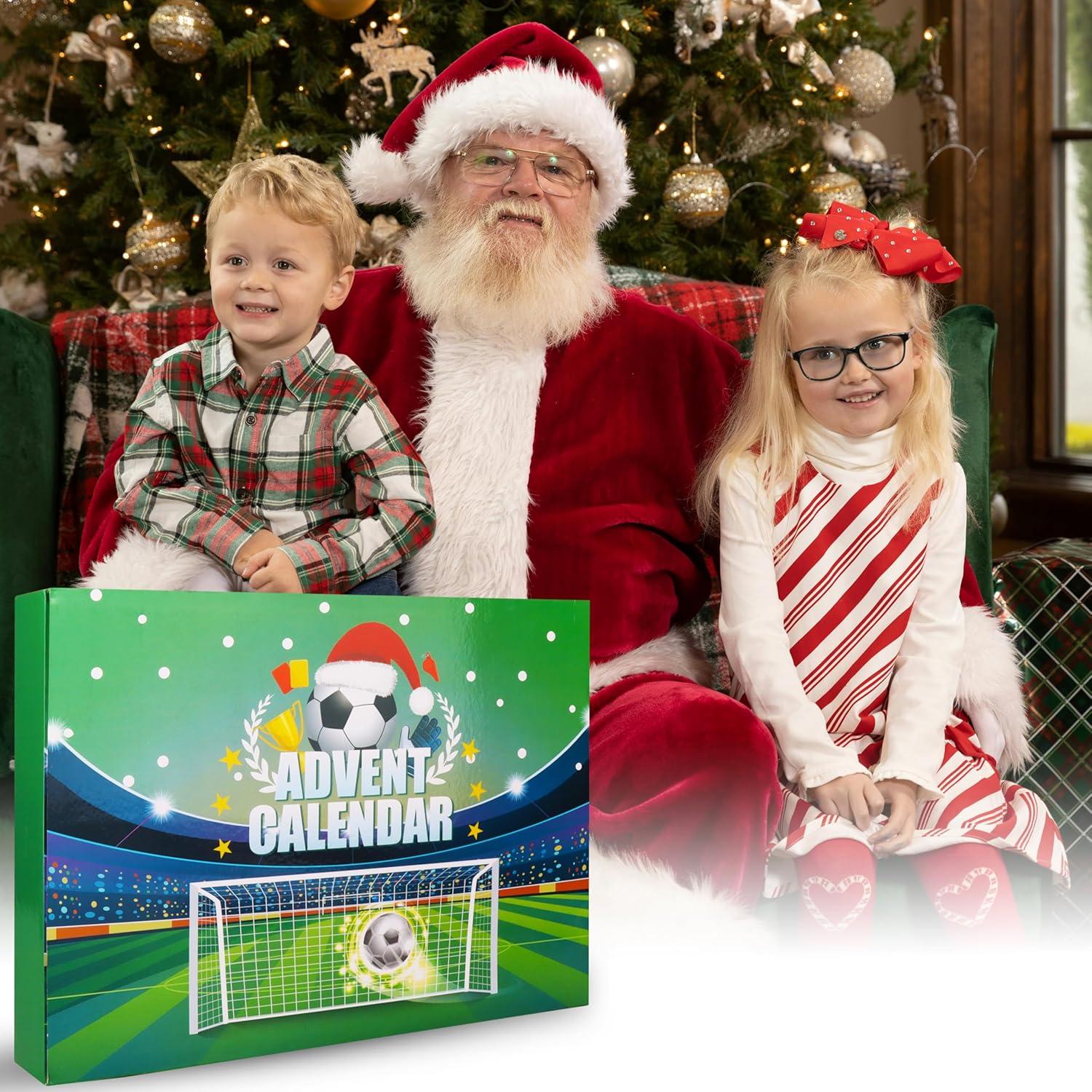 Kinder Fußball Adventskalender 2024 - Weihnachtskalender Jungen