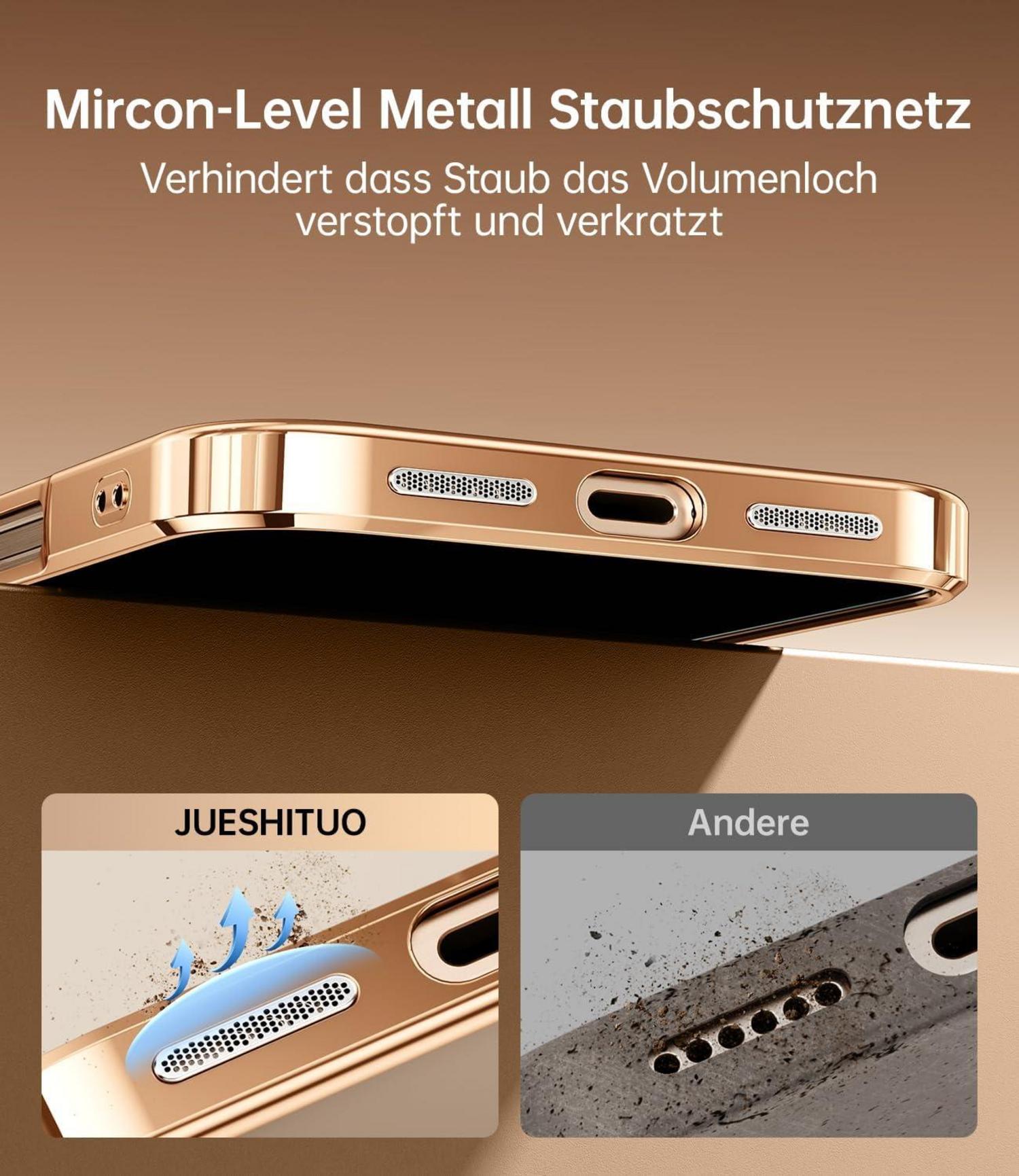 Militärstandard iPhone 16 Hülle 3-in-1 mit Magneten und Kameraschutz