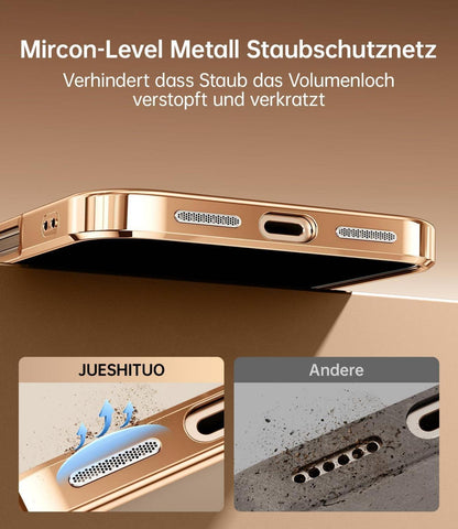 Militärstandard iPhone 16 Hülle 3-in-1 mit Magneten und Kameraschutz