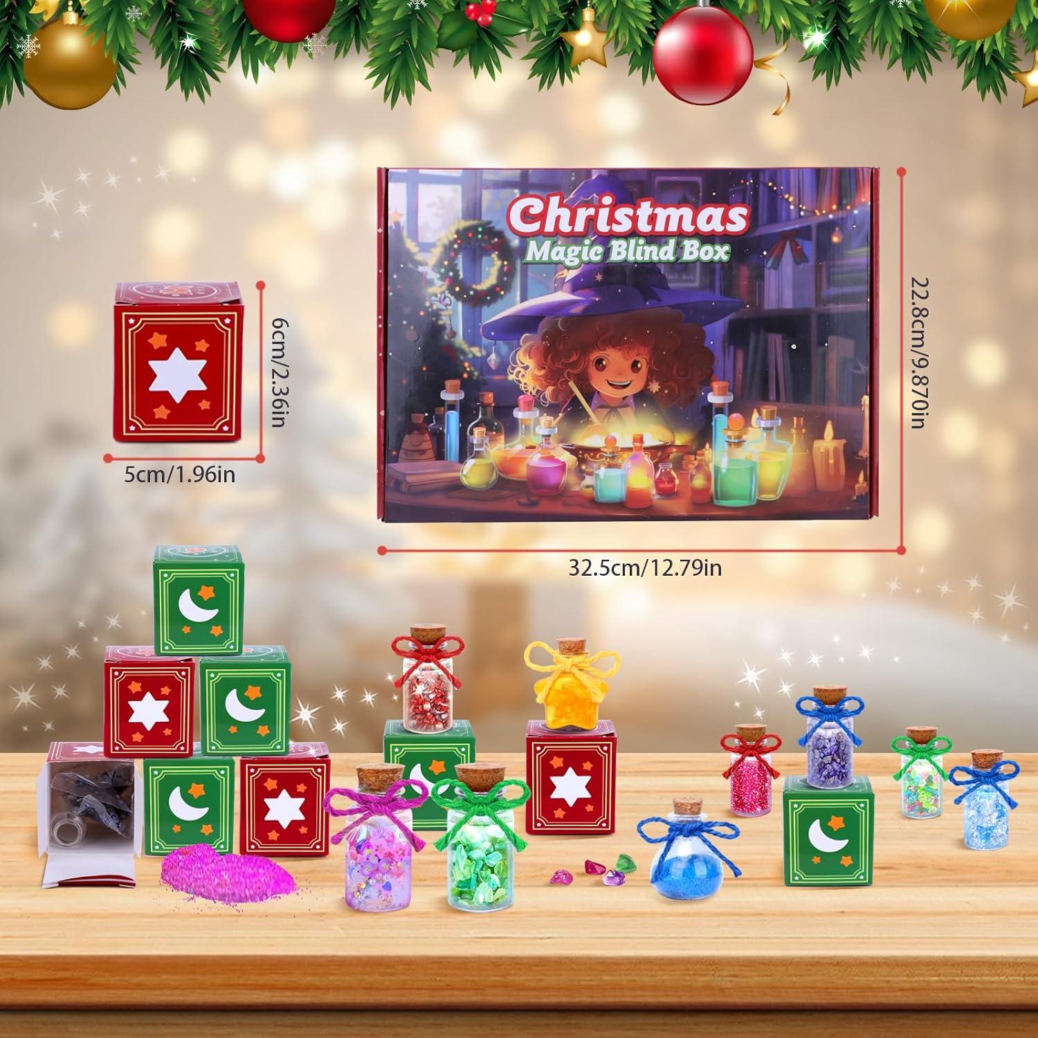 Adventskalender 2024 Kinder Zaubertrank Kreativ Set 24 Tage Weihnachten