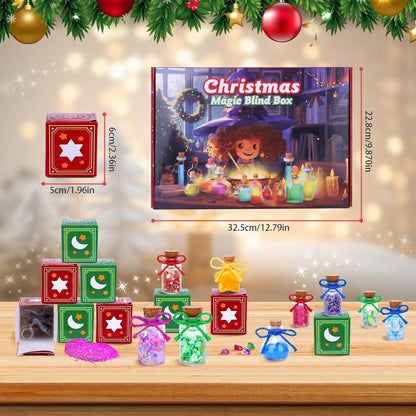 Adventskalender 2024 Kinder Zaubertrank Kreativ Set 24 Tage Weihnachten