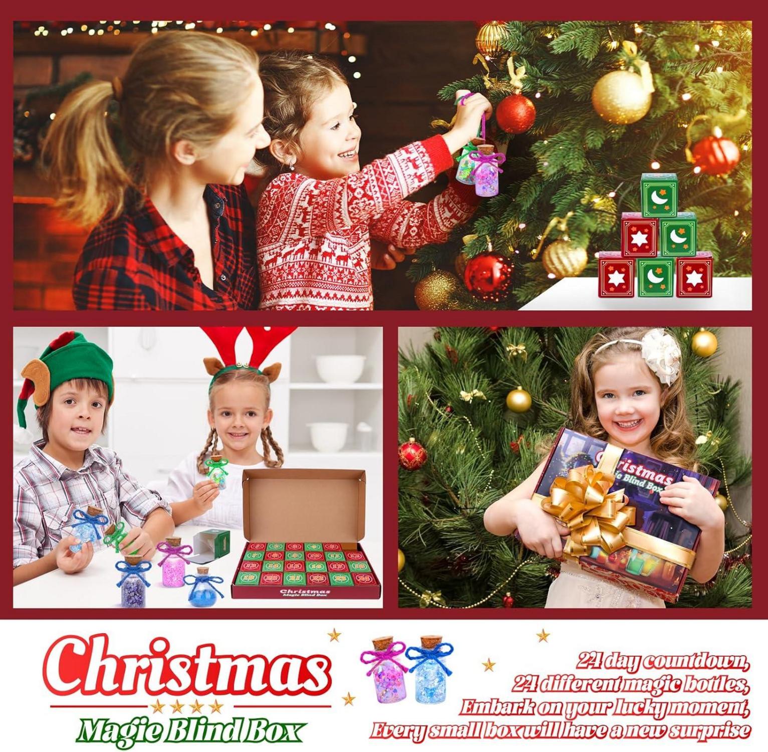 Adventskalender Zaubertrank Kinder 24 Stück Kreativ Set 2024