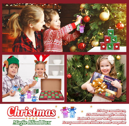 Adventskalender Zaubertrank Kinder 24 Stück Kreativ Set 2024