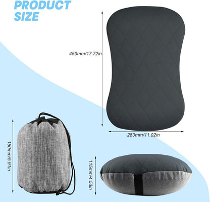 Aufblasbares TPU-Camping-Kissen mit abnehmbarem