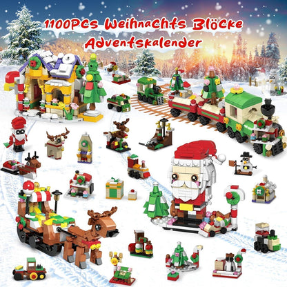 Adventskalender 2024 Kinder Weihnachts Blöcke Geschenk