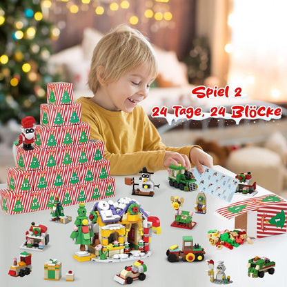 2024 Adventskalender Weihnachtsblöcke Geschenk Kinder Tosekry