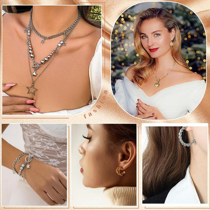 Adventskalender Schmuck Frauen Mädchen 2024 Weihnachtskalender