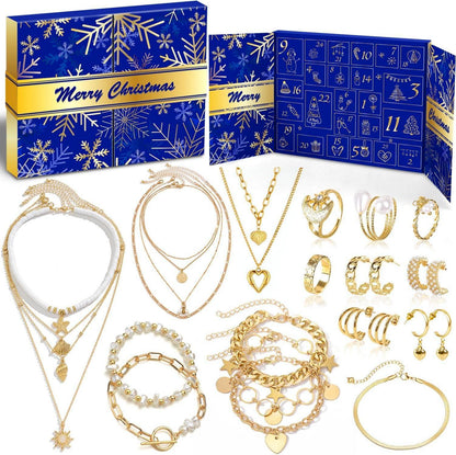 Adventskalender Schmuck 24 tolle Modestile Weihnachten 2024