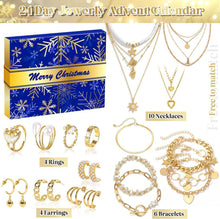 Adventskalender Schmuck 2024 Frauen Mädchen
