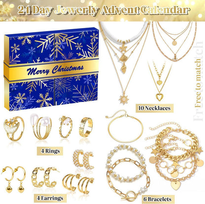 Adventskalender Schmuck 2024 Frauen Mädchen