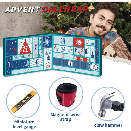Adventskalender Werkzeuge Männer 2024 | 24 Stück nützliche