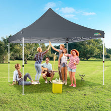 Faltpavillon 3x3 Wasserdicht Stabil mit 4 Seitenwänden Grau