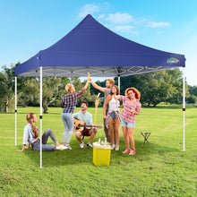 COBIZI Faltpavillon 3x3 Wasserdicht Stabil Winterfest Blau