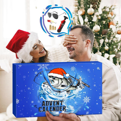 Adventskalender 2024 für Männer Teenager Jungen Angeln Werkzeug