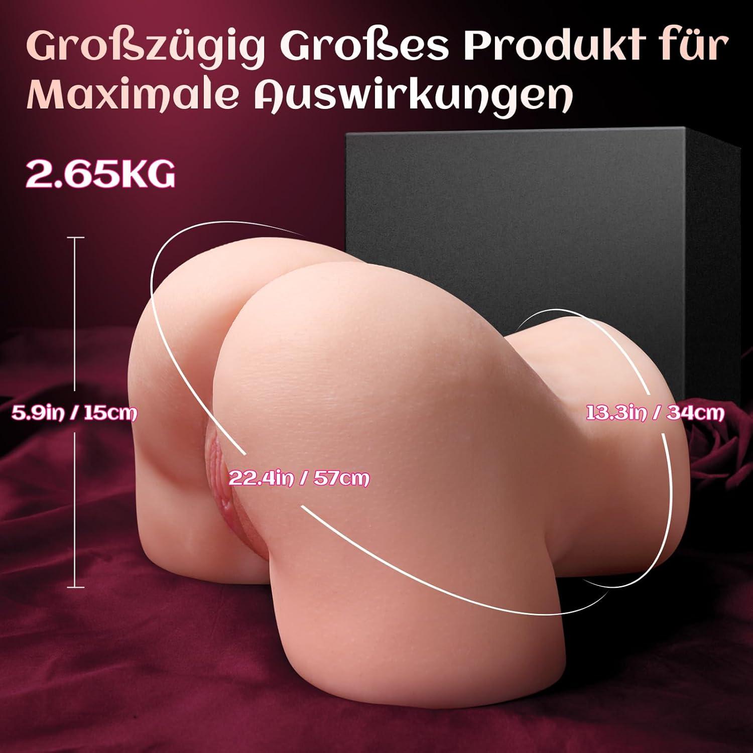 Vibrations Masturbator Sexspielzeug Männer Elektrisch 12 Modi Taschenmuschi