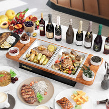 Fleischwarmhalter für Grillen BBQ Board Warmhaltebox Kerzen