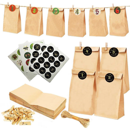 Adventskalender 2024 Groß zum Befüllen, 24