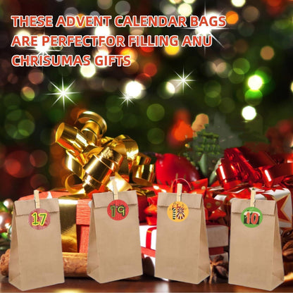 Adventskalender 2024 Groß zum Befüllen, 24