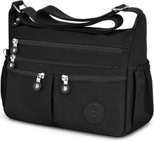 Crossbody Bag Damen Große Kapazität Wasserdicht NylonUmhängetasche