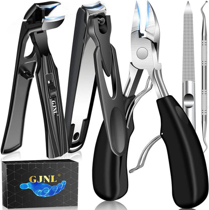 Extra großer Nagelknipser für dicke Zehennägel mit Geschenketui