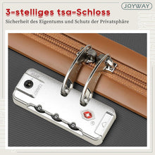 Joyway ABS Hartschalen Kofferset 3-teilig Erweiterbar Grau