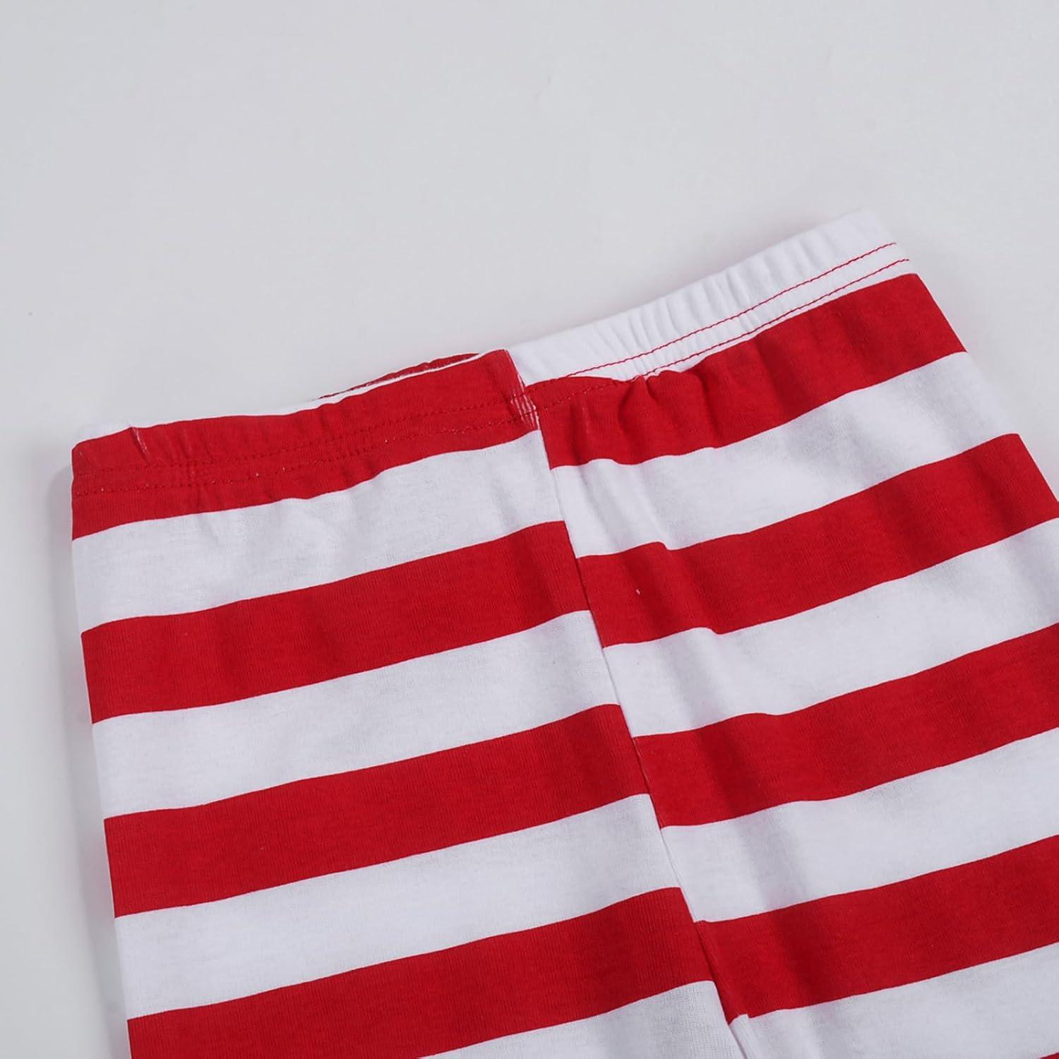 Weihnachts Schlafanzug Kinder Unisex Baumwolle Christmas Pyjama Set 2-12 Jahre