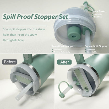 Alluring Stanlley Cup Zubehör Set: Griffband, Strohhalm