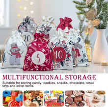 24er Weihnachts Adventskalender Set zum Selbstbefüllen