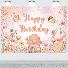 Fairy Happy Birthday Fotografie Hintergrund Märchen Thema 240x180cm